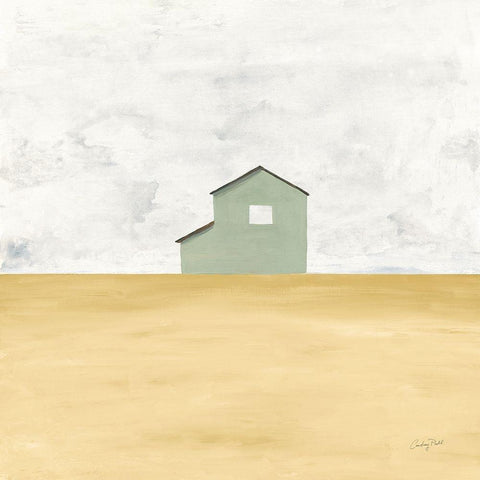 Rural Simplicity IV White Modern Wood Framed Art Print by Prahl, Courtney