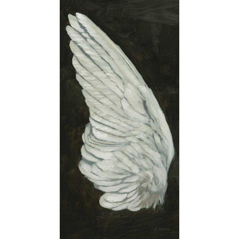 Wings II Gold Ornate Wood Framed Art Print with Double Matting by Wiens, James