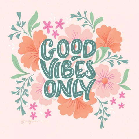 Boho Florals II Gold Ornate Wood Framed Art Print with Double Matting by Graham, Gia