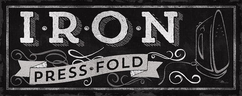 Laundry Day I BW Black Ornate Wood Framed Art Print with Double Matting by Pela Studio