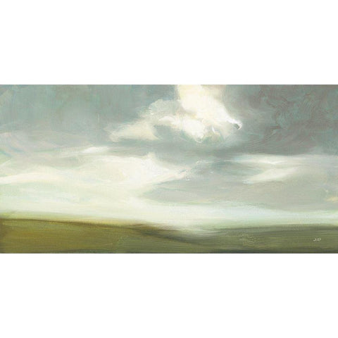 Moorland White Modern Wood Framed Art Print by Purinton, Julia