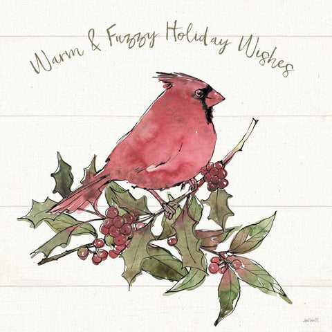 Soft Season II White Modern Wood Framed Art Print with Double Matting by Tavoletti, Anne