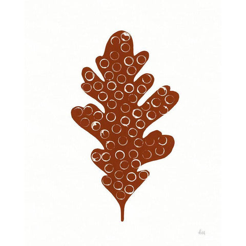 Foliage Fun I Black Modern Wood Framed Art Print by Marshall, Laura