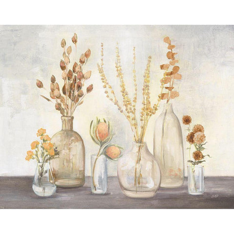 Autumn Greenhouse I Brown Black Modern Wood Framed Art Print by Purinton, Julia