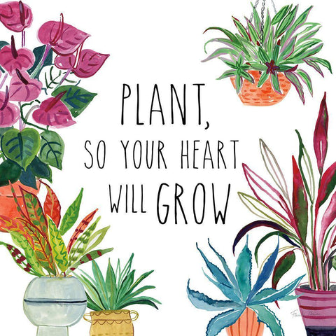 Tropical Home II Black Ornate Wood Framed Art Print with Double Matting by Zaman, Farida