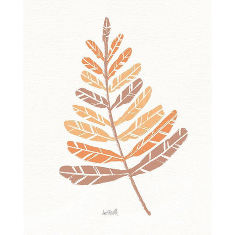 Botanical Sketches II Spice Black Modern Wood Framed Art Print by Tavoletti, Anne