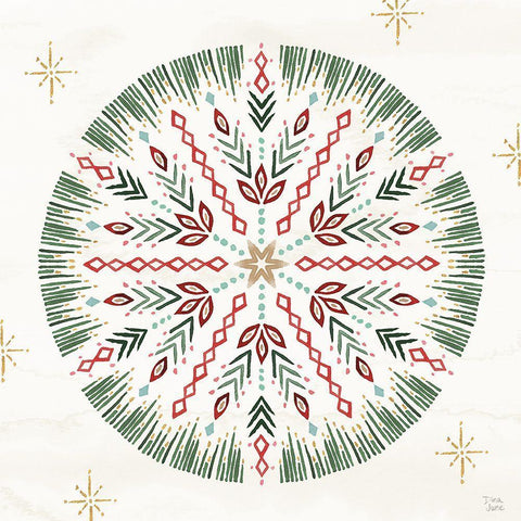 Winter Moment X White Modern Wood Framed Art Print with Double Matting by June, Dina