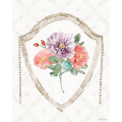 Timeless Romance VI White Modern Wood Framed Art Print by Grove, Beth