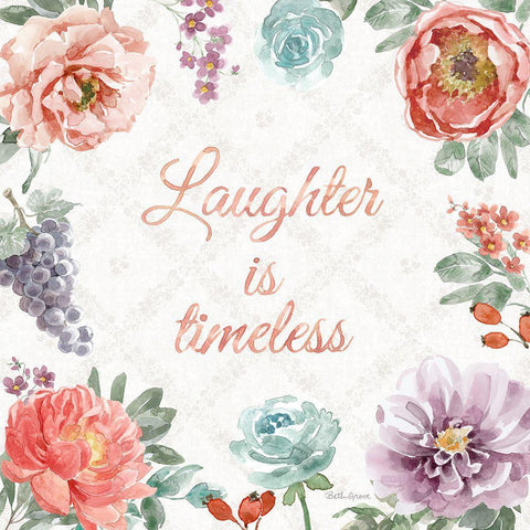 Timeless Romance IX Black Ornate Wood Framed Art Print with Double Matting by Grove, Beth