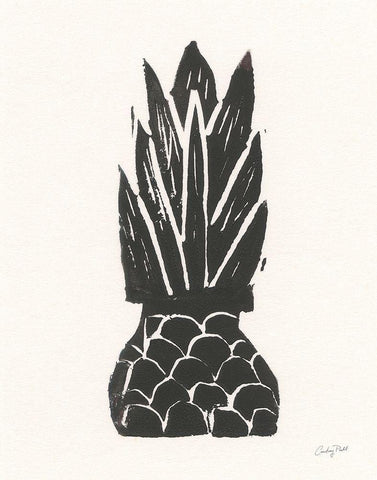 Planted VIII White Modern Wood Framed Art Print with Double Matting by Prahl, Courtney