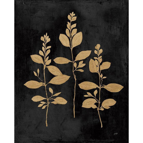 Botanical Sutdy IV GB Black Modern Wood Framed Art Print with Double Matting by Purinton, Julia