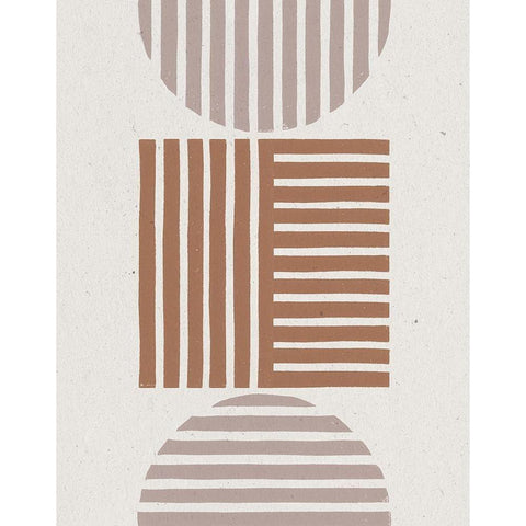 Progression II Black Modern Wood Framed Art Print by Hershey, Moira