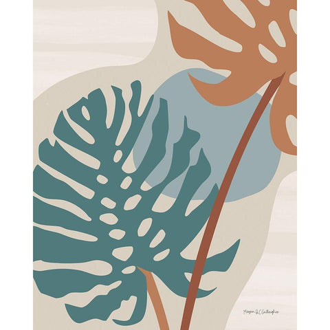 Local Traveler Monstera Light White Modern Wood Framed Art Print by Gallagher, Megan