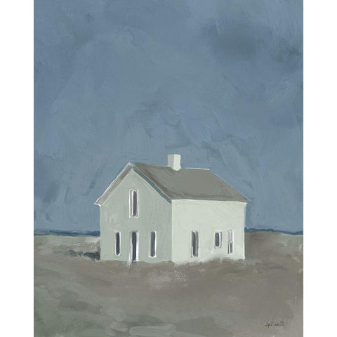 White House I Black Modern Wood Framed Art Print with Double Matting by Tavoletti, Anne