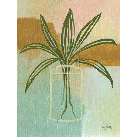 Abstract Delight III White Modern Wood Framed Art Print by Mack, Lynn