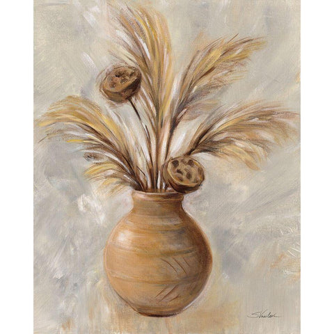 Fall Still Life White Modern Wood Framed Art Print by Vassileva, Silvia