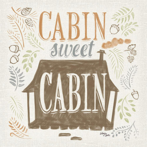 Lake Life IV Green Black Ornate Wood Framed Art Print with Double Matting by Wellington Studio