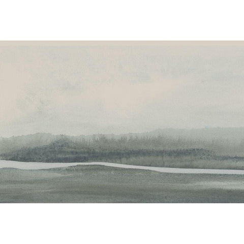 End of Day VI Light Crop White Modern Wood Framed Art Print by Paschke, Chris