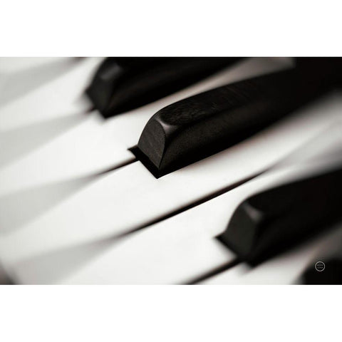 Piano Lounge VI Black Modern Wood Framed Art Print by Larson, Nathan