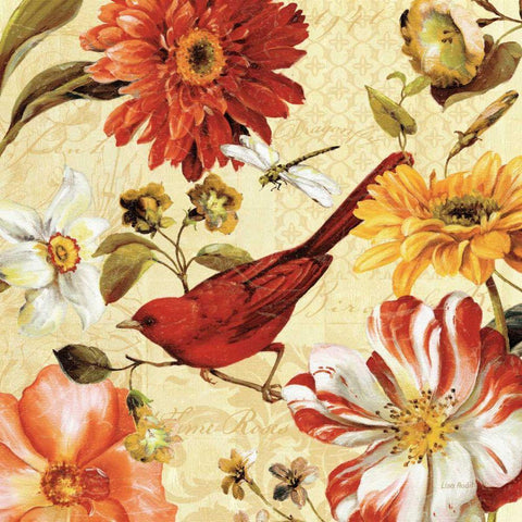 Rainbow Garden Spice III Black Modern Wood Framed Art Print by Audit, Lisa