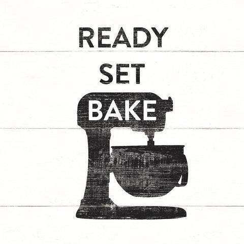 Bake II Farmhouse Gold Ornate Wood Framed Art Print with Double Matting by Wild Apple Portfolio