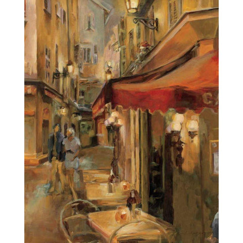 After the Show Gold Ornate Wood Framed Art Print with Double Matting by Hageman, Marilyn