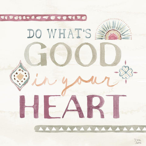 Boho Garden V Black Modern Wood Framed Art Print with Double Matting by June, Dina