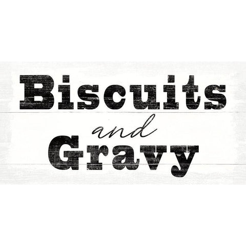 Biscuits and Gravy Gold Ornate Wood Framed Art Print with Double Matting by Wild Apple Portfolio