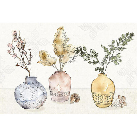 Fresh Farmhouse I Gold Ornate Wood Framed Art Print with Double Matting by Tavoletti, Anne