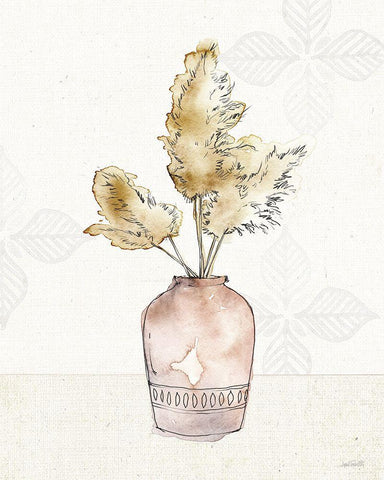 Fresh Farmhouse IV Black Ornate Wood Framed Art Print with Double Matting by Tavoletti, Anne