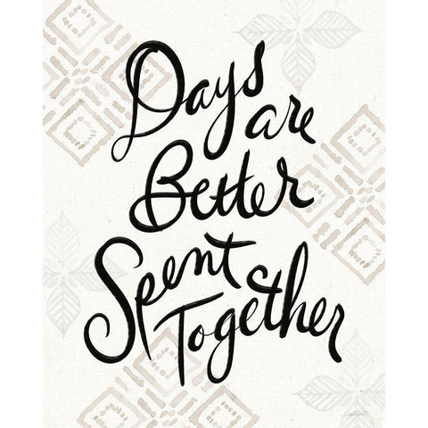 Fresh Farmhouse XII Black Modern Wood Framed Art Print by Tavoletti, Anne