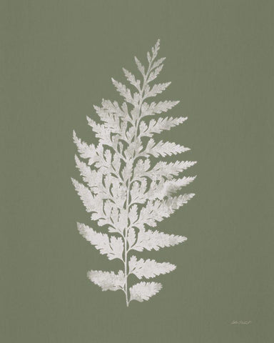 True Green VII Black Ornate Wood Framed Art Print with Double Matting by Pertiet, Katie