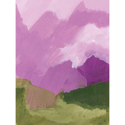 Elusive White Modern Wood Framed Art Print by Mack, Lynn