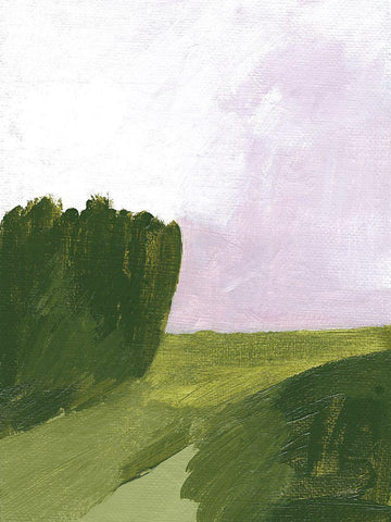 Lotts Lane Black Ornate Wood Framed Art Print with Double Matting by Mack, Lynn