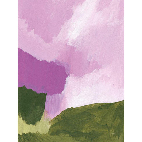 Sentimental Black Modern Wood Framed Art Print by Mack, Lynn