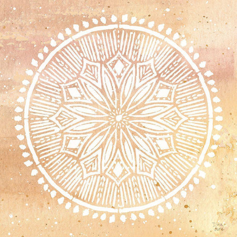 Ocean Breeze X Black Ornate Wood Framed Art Print with Double Matting by June, Dina