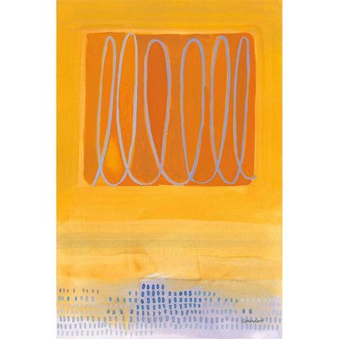 Wireless Black Modern Wood Framed Art Print by Lovell, Kathrine