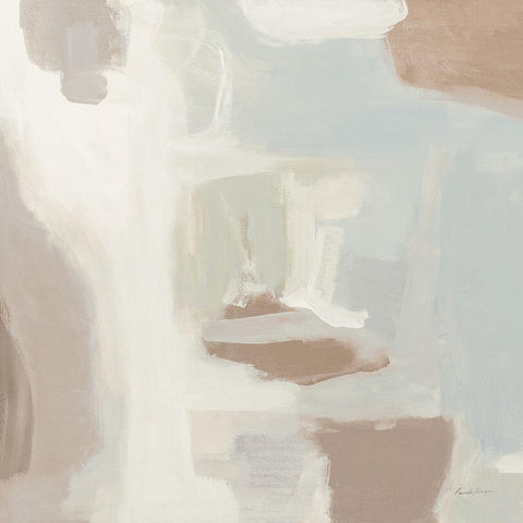 On the Cape Neutral Crop Black Ornate Wood Framed Art Print with Double Matting by Munger, Pamela