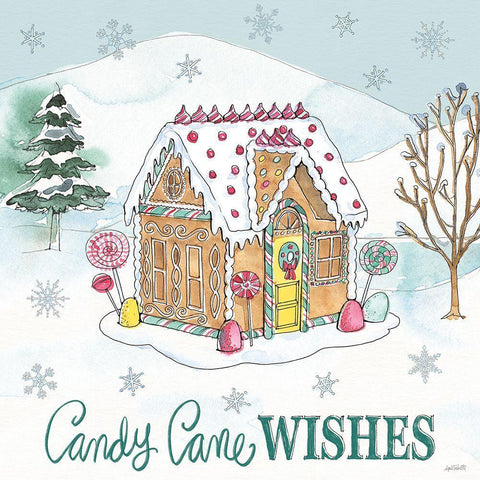 Holiday Trimmings II Black Ornate Wood Framed Art Print with Double Matting by Tavoletti, Anne