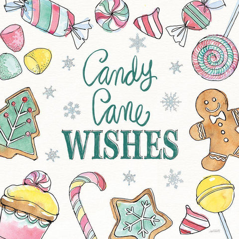 Holiday Trimmings VII Black Modern Wood Framed Art Print by Tavoletti, Anne