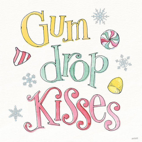 Holiday Trimmings IX Black Ornate Wood Framed Art Print with Double Matting by Tavoletti, Anne