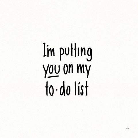 Pickup Lines V White Modern Wood Framed Art Print with Double Matting by York, Leah