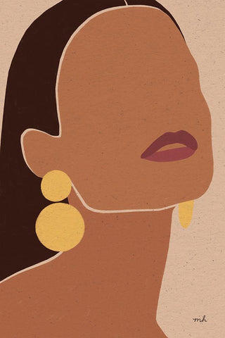 Summer Glow I Black Ornate Wood Framed Art Print with Double Matting by Hershey, Moira