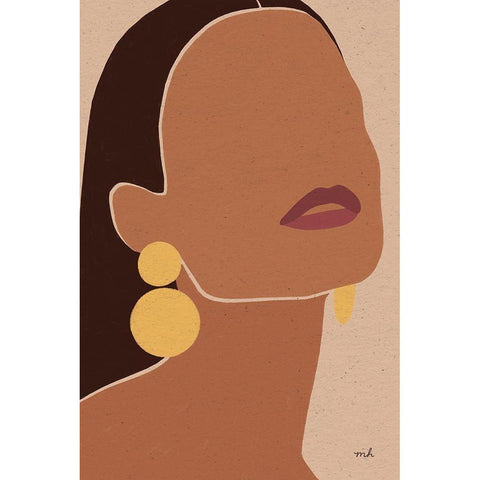 Summer Glow I Black Modern Wood Framed Art Print by Hershey, Moira