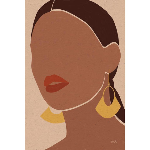 Summer Glow II White Modern Wood Framed Art Print by Hershey, Moira