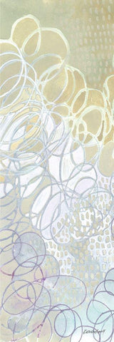 Ecstatic II White Modern Wood Framed Art Print with Double Matting by Lovell, Kathrine