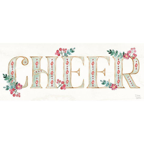 Holiday Sparkle IV White Modern Wood Framed Art Print by June, Dina