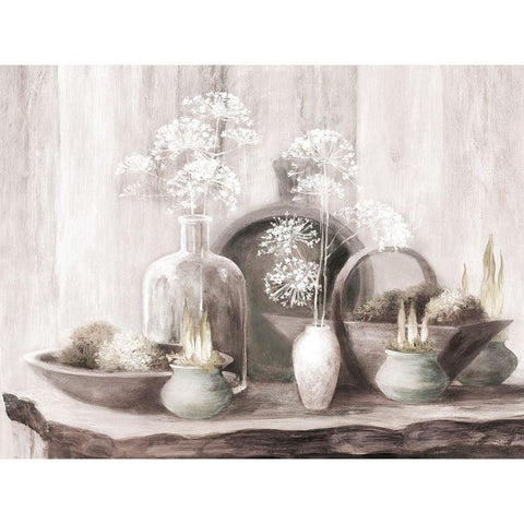 Rustic Elegance I Neutral White Modern Wood Framed Art Print by Purinton, Julia