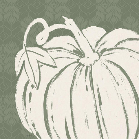 Autumn Tones VII Black Ornate Wood Framed Art Print with Double Matting by Tavoletti, Anne