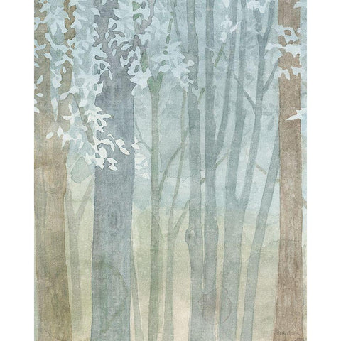 Woodland Love VIII White Modern Wood Framed Art Print by Grove, Beth